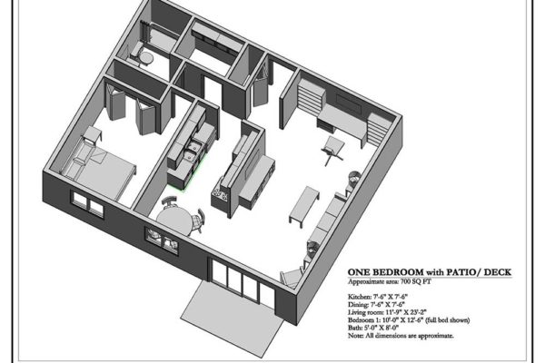 1-BR-Unit--83~100-building-walk-thru-kitchen--3D